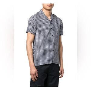 Abound XS short sleeve button down new with tags geometric print